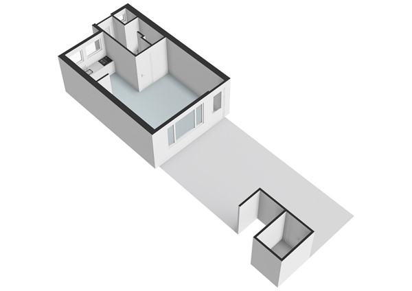 Floor plan - Oosthuizenstraat 9, 1023 TW Amsterdam 